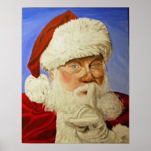 Jultomten Poster