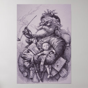 Jultomten Poster
