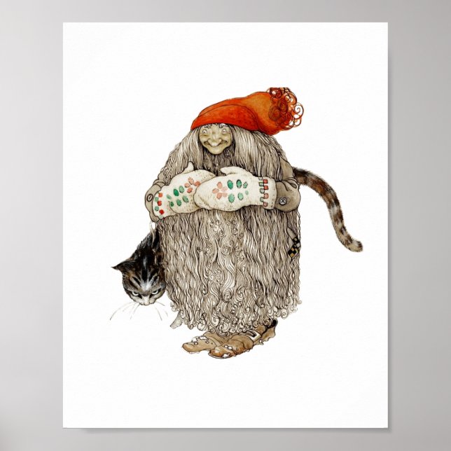 Jultomten Poster (Framsidan)