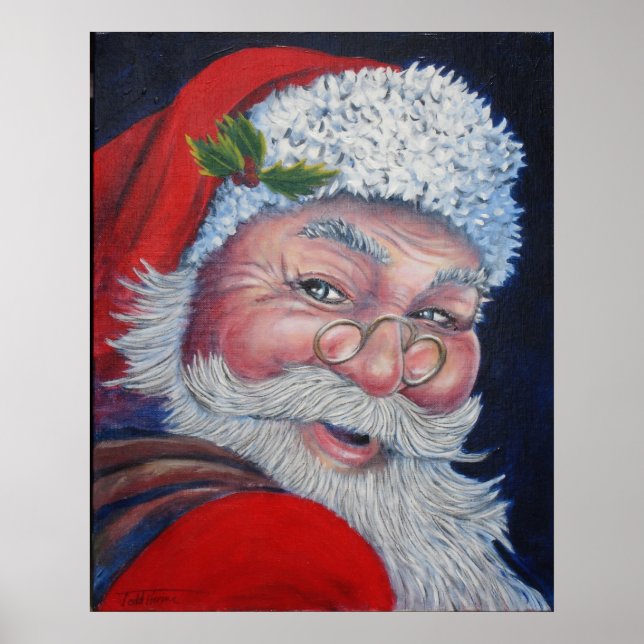 Jultomten Poster (Framsidan)
