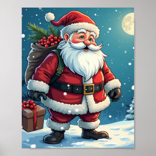 Jultomten Poster