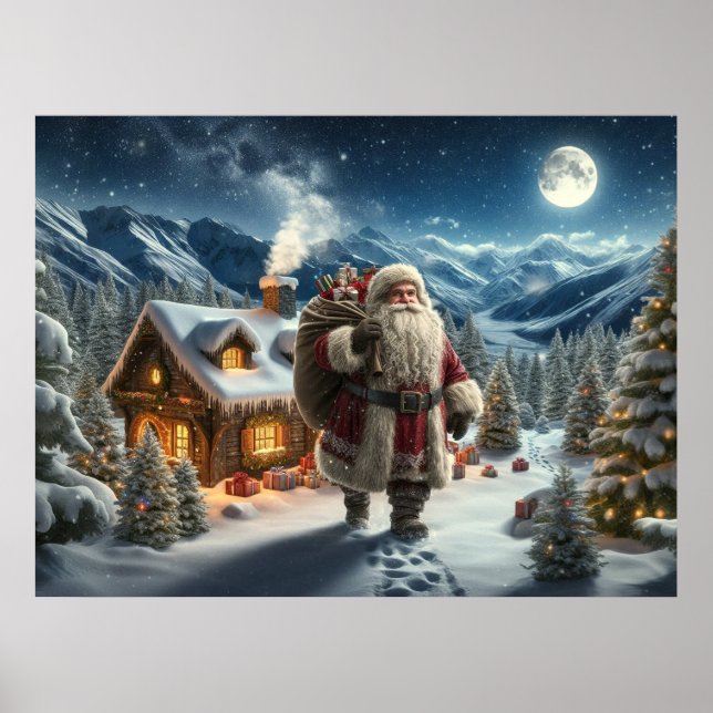 Jultomten Poster (Framsidan)