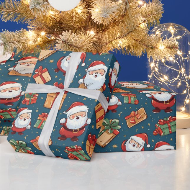 jultomten presentpapper (Helgdagar)