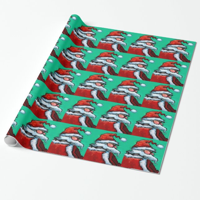 Jultomten Presentpapper (Utrullad)