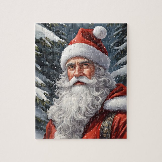 Jultomten Puzzle Pussel (Vertikal)