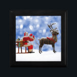 Jultomten Reindeer Sledging Snö Minnesask<br><div class="desc">Jultomten Reindeer Sledging Snö</div>