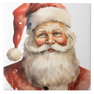 Jultomten Retro-jul Kakelplatta