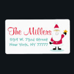 Jultomten Returetiketter jul Fraktsedel<br><div class="desc">Jultomten Helgdag Returetiketter. Ta en titt på vår fullt med helgdag och produkter i vår butik,  www.zazzle.com/labebbadesigns*. Glöm inte att besöka vår webbplats,  www.LaBebbaDesigns.com!</div>