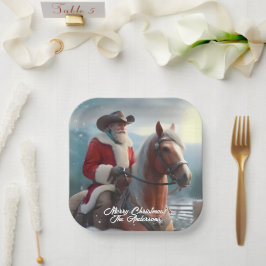 Jultomten Riding Western jul