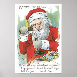 Jultomten ringer på poster