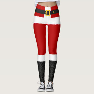 Jultomten Röda juldräkt Leggings