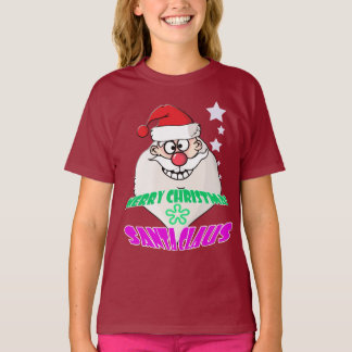 Jultomten roligt t shirt
