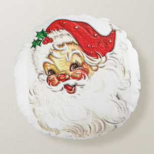 Jultomten Rund Kudde