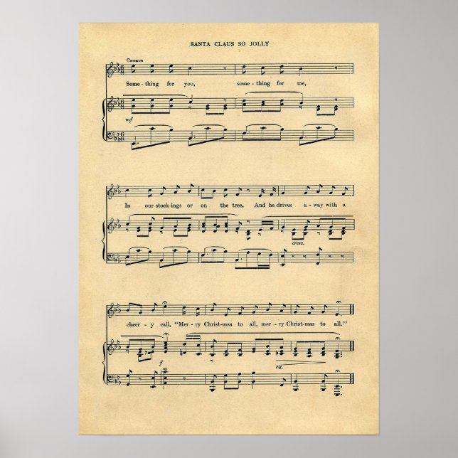 Jultomten så Poster Jolly! (Framsidan)