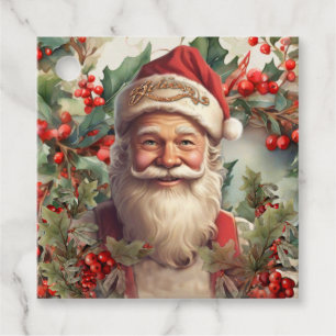Jultomten Saint Nicholas jul Gåvor Etiketter