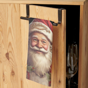 Jultomten Saint Nicholas jul Kökshandduk