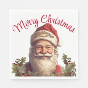 Jultomten Saint Nicholas jul Pappersservett