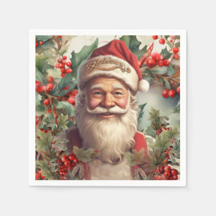 Jultomten Saint Nicholas jul Pappersservett