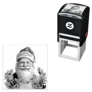 Jultomten Saint Nicholas jul Självfärgande Stämpel