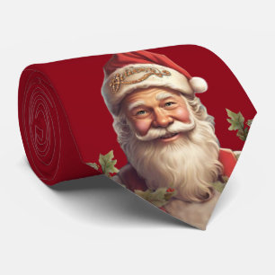 Jultomten Saint Nicholas julröd Slips