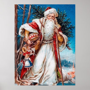 jultomten Santa Helgdag Poster