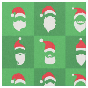 Jultomten skägg tyg