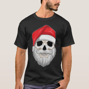 Jultomten Skull jul T Shirt
