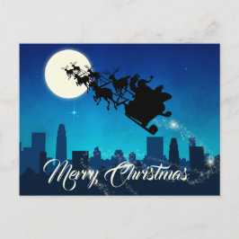 Jultomten Sleigh-jul Helg Vykort