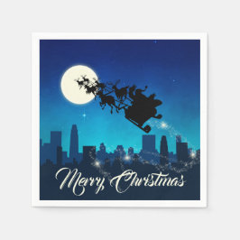 jultomten Sleigh-jul Pappersservett