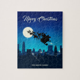 Jultomten Sleigh-jul Pussel