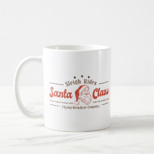 Jultomten Sleigh Rides-julsignatur Kaffemugg