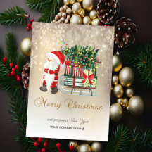 Jultomten,Snöflingor-Helgdag-kort