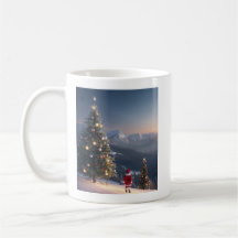 Jultomten Snowy Mountain Mugg | JULGRAN
