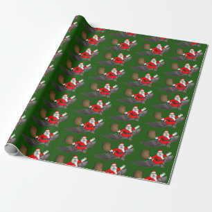 jultomten som flyger till A Fladdermus Presentpapper