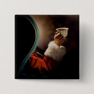 Jultomten som tar ett avbrott på julafton knapp