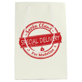 Jultomten Speciell leverans, tillägg Namn