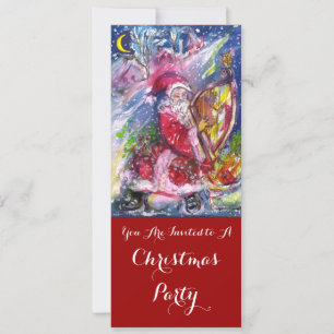JULTOMTEN SPELA HARP CHRISTMAS PARTY INBJUDNINGAR