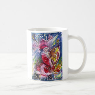 JULTOMTEN SPELAR HARP I MOONLIGHT KAFFEMUGG