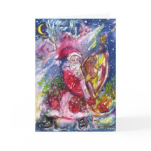 JULTOMTEN SPELAR HARP-Julnattmusik