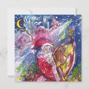 JULTOMTEN SPELAR HARP MUSICAL CHRISTMAS PARTY INBJUDNINGAR