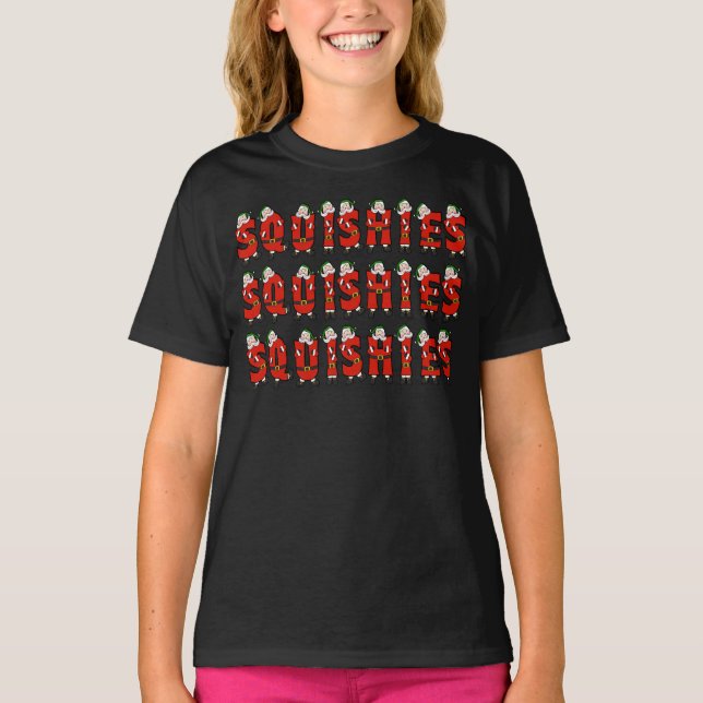 Jultomten Squishies T Shirt (Framsida)