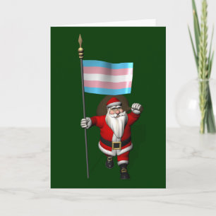 Jultomten stöder Transgender Community Helgkort