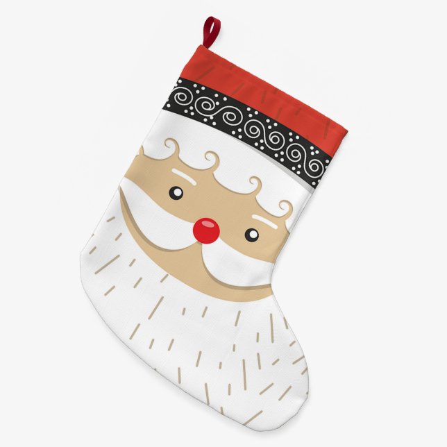 Jultomten Stor Julstrumpa (Framsidan (Hängande))