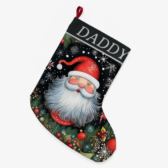 Jultomten Stor Julstrumpa (Framsidan (Hängande))