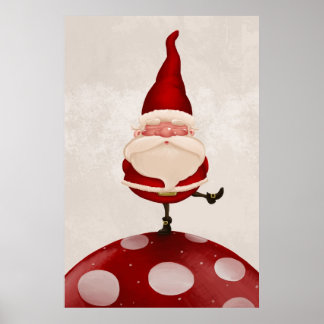 Jultomten svampar poster