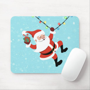 Jultomten sving på en rep Chrismas Musmatta