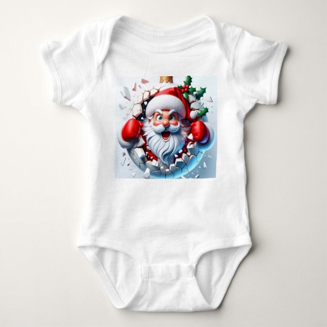 jultomten t shirt (Framsida)