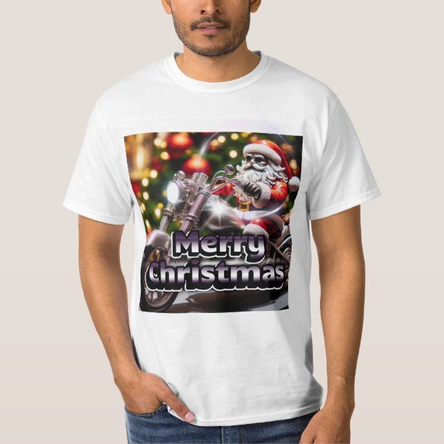 jultomten t shirt (Framsida)