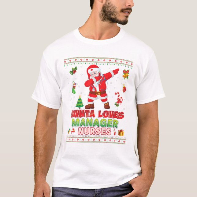 jultomten t shirt (Framsida)