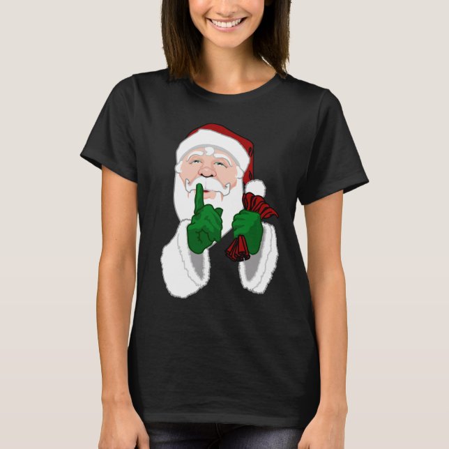 Jultomten T-Shirt Organic Santa Women's T-shirt (Framsida)